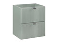 Mobile sottovasca 50 cm 2 cassetti Luxameub Verde ASJH34607