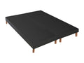 Pack lettera Mobenze Materasso con materassi e sommier in Mobenze massiccio Dimensioni - 2x80x200 cm Sommier - Nero HHGU40960