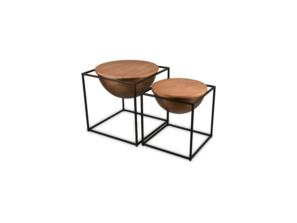 Tavolo basso Mobenze et métal grande Mobenze GXKX49117