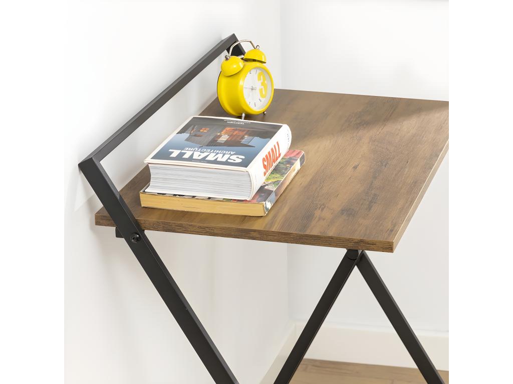 Bureau Pliant pour Petits Espaces Bureau d'Ordinateur Table d'Etude Bureau Portable FWT88-F VRHU03990