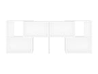 Mobile TV Bianco 104x30x52 cm Bois d'ingénierie MTVK55377