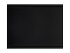 Mensola 4 nicchie Nero/Verre - Luxameub BCXE13442
