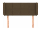 Testiera con oreilles Marrone Foncé 83x23x78/88 cm Tissu UWUY84351