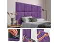 Luxameub Set di 1 Panneaux muraux in tessuto autoadesivi Panneaux muraux assorbenti acustici Protezione contro i chocs Luxameub 50x50cm x1 NBCP83529