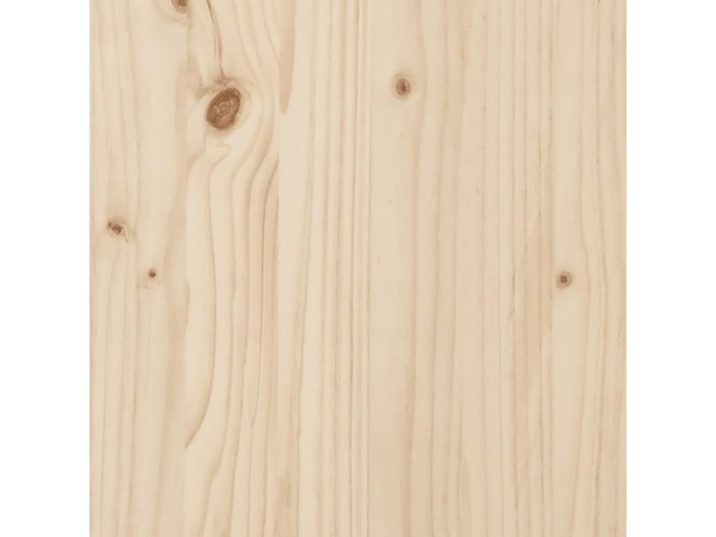 Repose-pied de jardin 120x80 cm Mobenze de pin massif HMWY09487