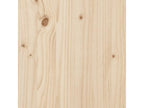 Repose-pied de jardin 120x80 cm Mobenze de pin massif HMWY09487