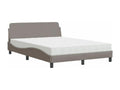 Letto con materasso Mobenze 120x200 cm tessuto SLED58832