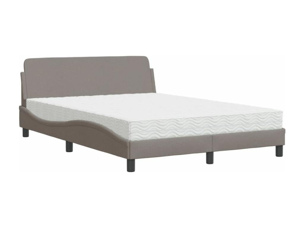 Letto con materasso Mobenze 120x200 cm tessuto SLED58832