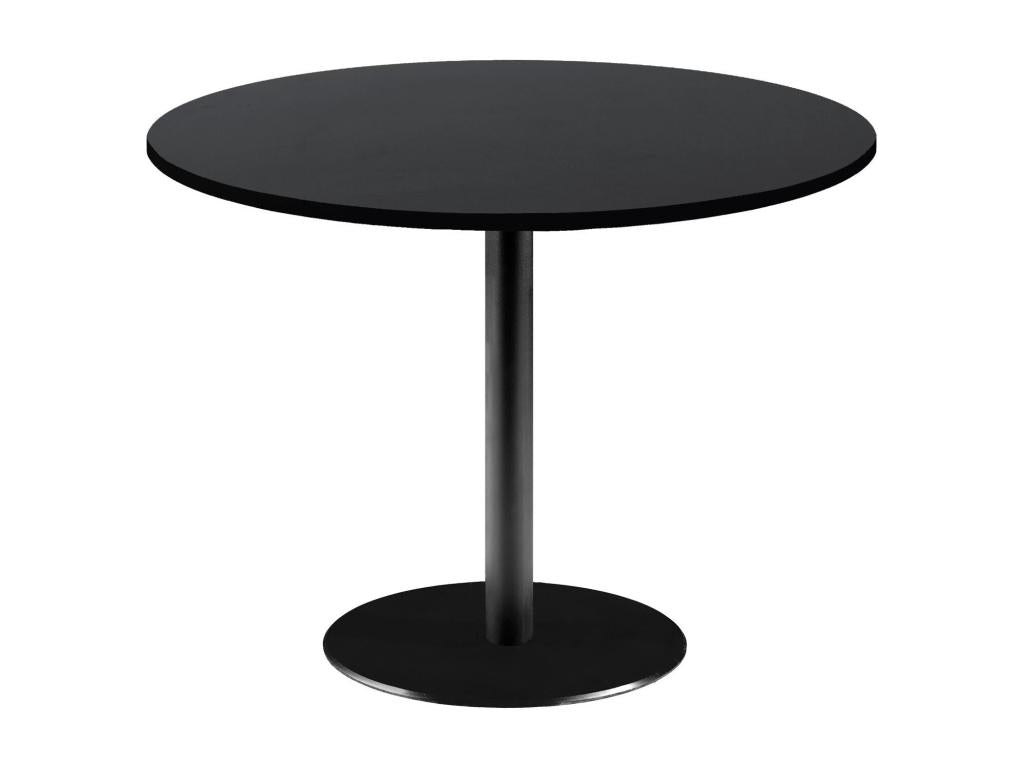 Tavolo rotondo 120 cm - modello Mobenze pied et nero uni PRCK23150