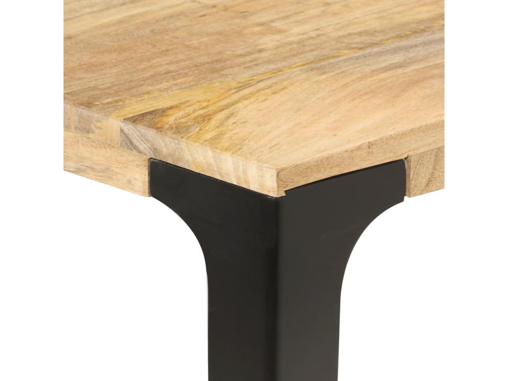 Tavolo da pranzo 160x80x76 cm Mobenze de manguier solide SFIK70932