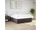 Struttura letto Marrone foncé 180x200 cm Tissu KZEN04966