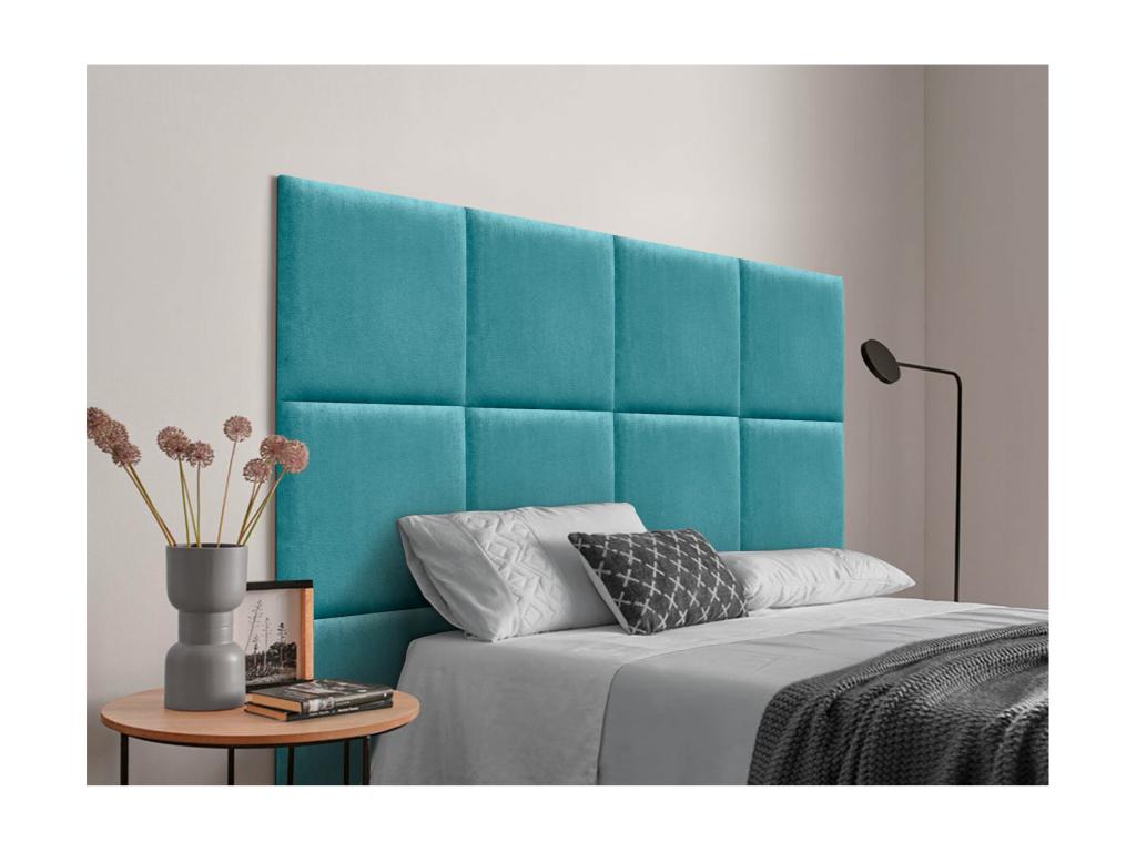 Letto in tessuto verde - dlz1766571985920