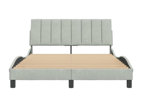 Struttura letto con testiera Grigio chiaro 140x200 BXUQ33290