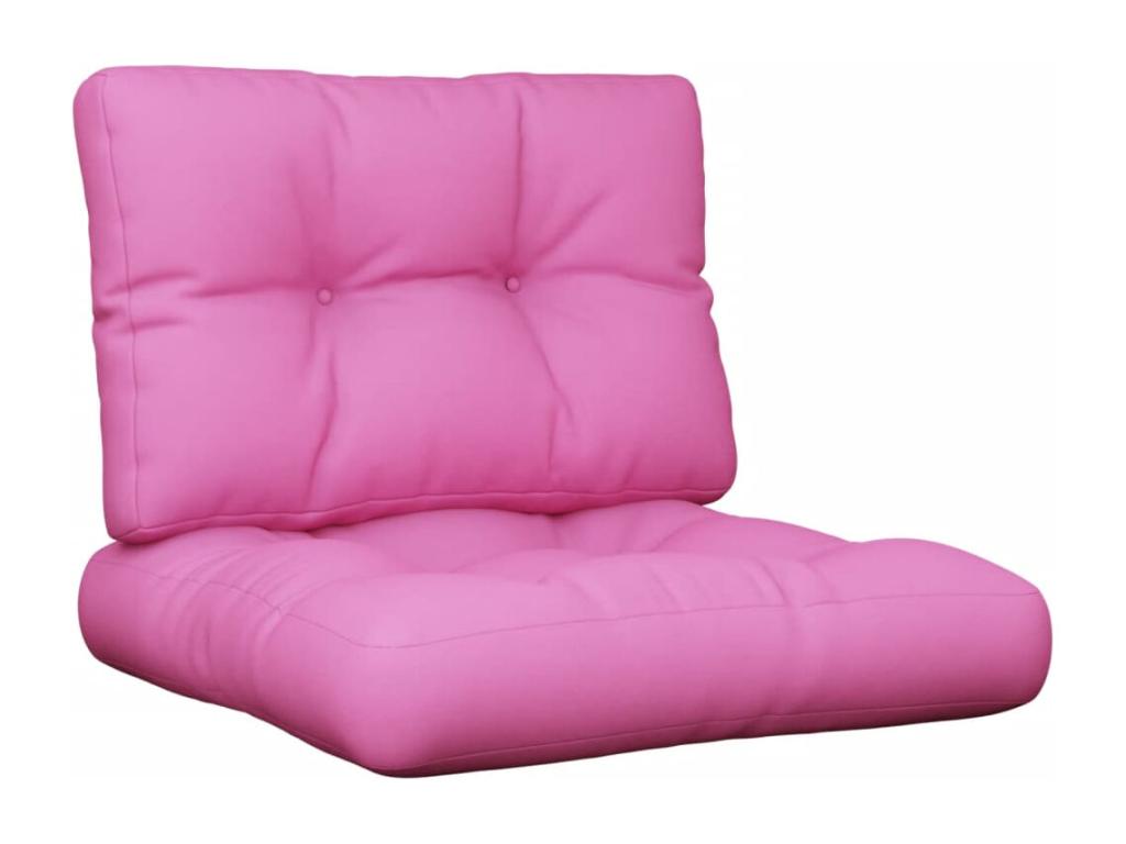 Coussins de palette 2 pezzi tessuto rosa FVDD72004