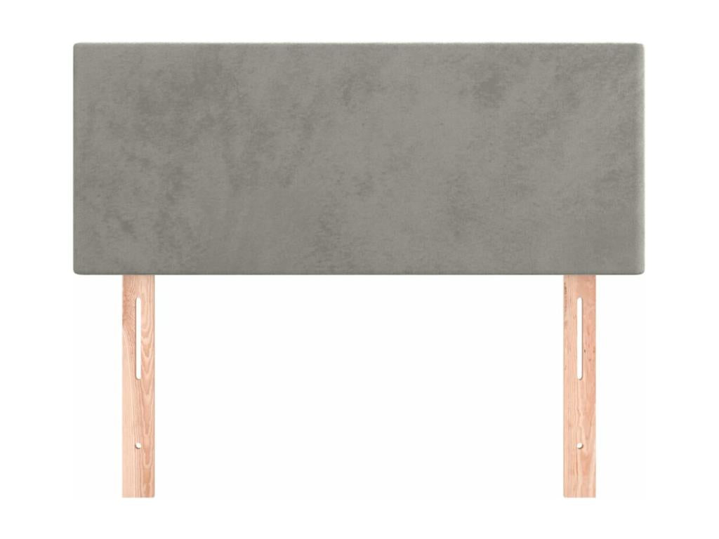 Testiera Grigio chiaro 90x5x78/88 cm Mobenze ZOSP58163