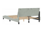 Struttura letto con testiera Grigio chiaro 140x200 BXUQ33290