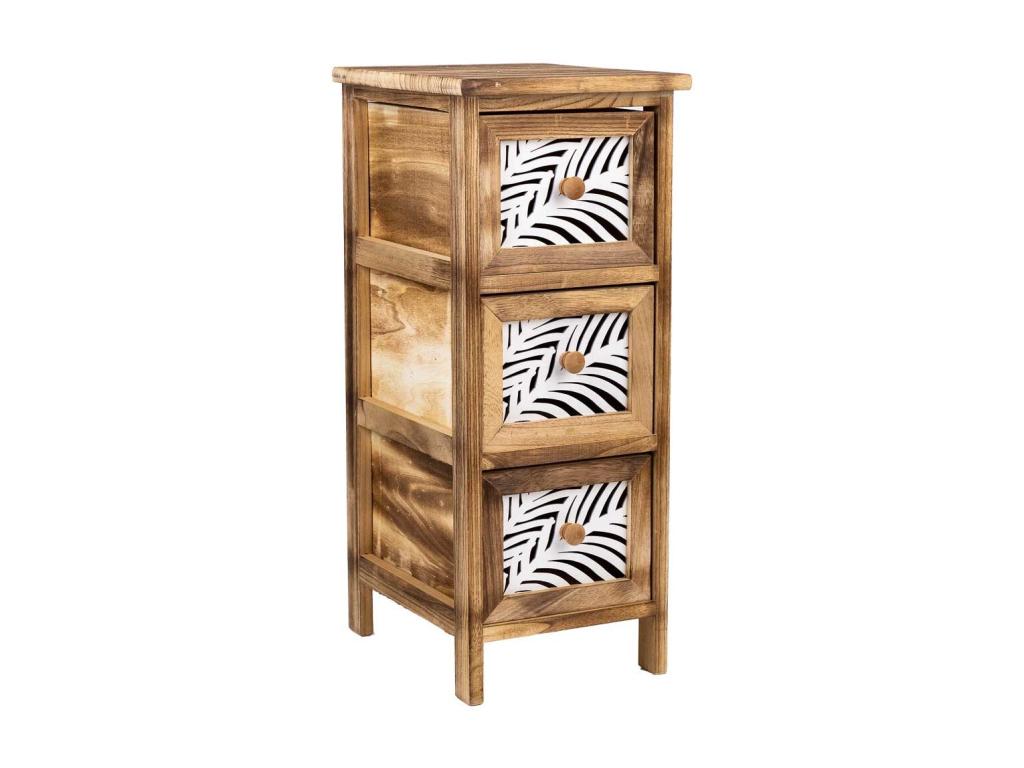 Mobili per la casa marroni, 26 x 32 x 63 cm