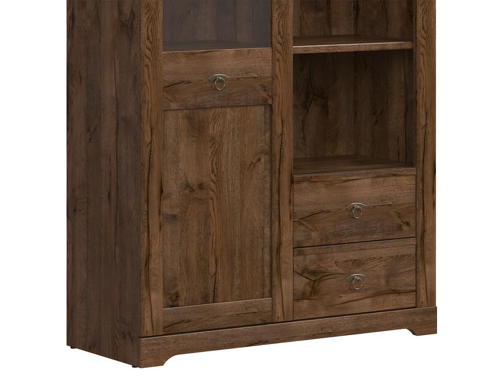 Vaisselier 1 porta 2 cassetti Noé Mobenze WJZM17157