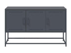 Mobile TV antracite 100,5x39x60,5 cm acciaio BYKO80557