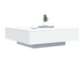 Tavolo basso bianco 100x100x31 cm Mobenze d'ingénierie IMNF05576