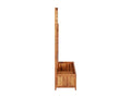 Jardinière lit surélevé plantes Mobenze marrone 85x38x150 cm 02 0000963 IOAK48792
