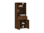 Credenza haut Chêne marrone 69,5x34x180 cm Mobenze d'ingénierie DOLL85590