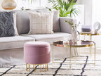 Pouf de rangement Mobenze 37 cm 37 cm Rosa NLMP67838