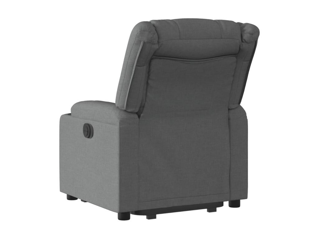 Poltroncina inclinabile Grigio foncé Tissu VMRL93877
