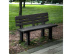 Banc d'extérieur Luxameub Banc de jardin Monoblocco Banc d'extérieur Made in Italy 110x52h71 cm Antracite HKLJ35012