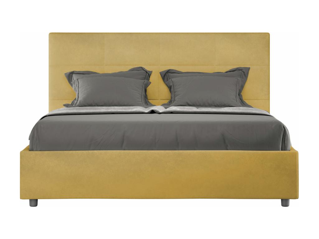 Letto giallo, 160 x 200 cm - dlz1766571439811