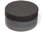 Pouf con gambe riposanti Plat Tissu Mobilier Vintage 25x45x45 JXIO11965