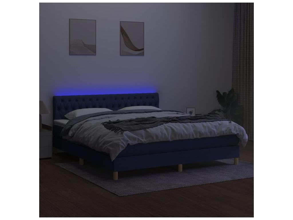 Materasso in tessuto bianco, 180 x 200 cm - dlz1766571968653