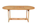 Set salotto da giardino 9 pezzi Mobenze de teck massiccio JYBA55285