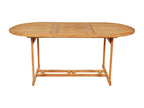 Set salotto da giardino 9 pezzi Mobenze de teck massiccio JYBA55285