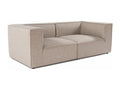 Divano in lino 2 posti Luxameub UISE86099