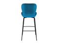 Sedia da bar 75 cm in Mobenze blu lotto di 2 - Mobenze URZG91286