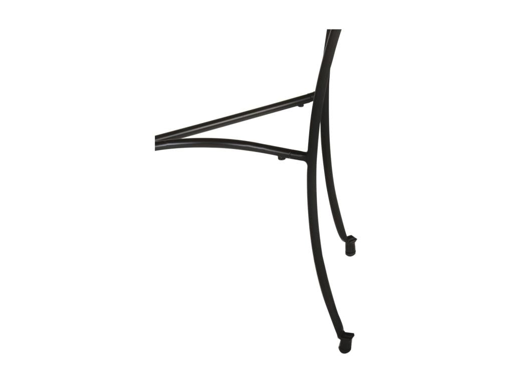 Tavolino laterale marrone, 110 x 40 x 77 cm