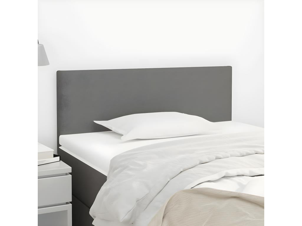 Letto in tessuto grigio, 100 x 5 x 78 cm