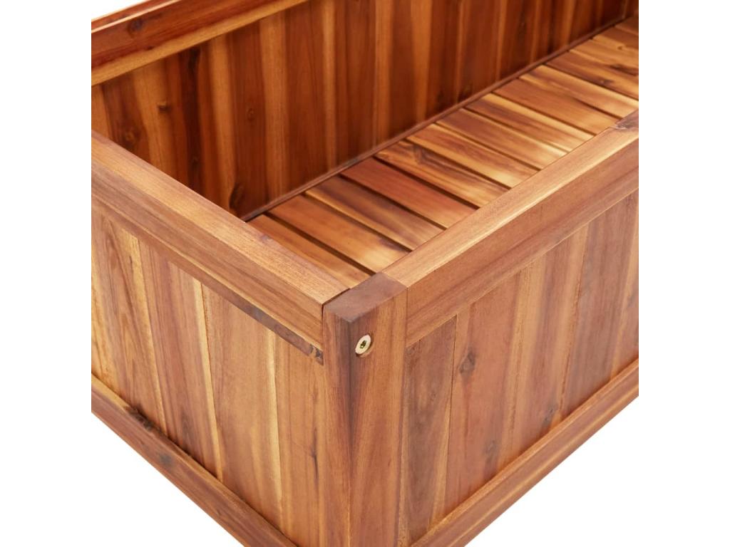 Jardinière lit surélevé plantes Mobenze marrone 85x38x150 cm 02 0000963 IOAK48792