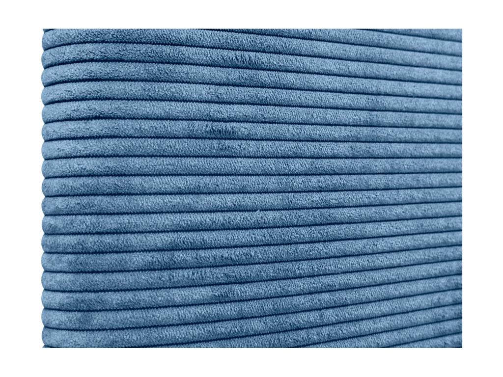Testiera Letto Mobenze Mobenze Côtelé Uni con Boutons 160x60 Lit 150/160 - Blu YMTH26392