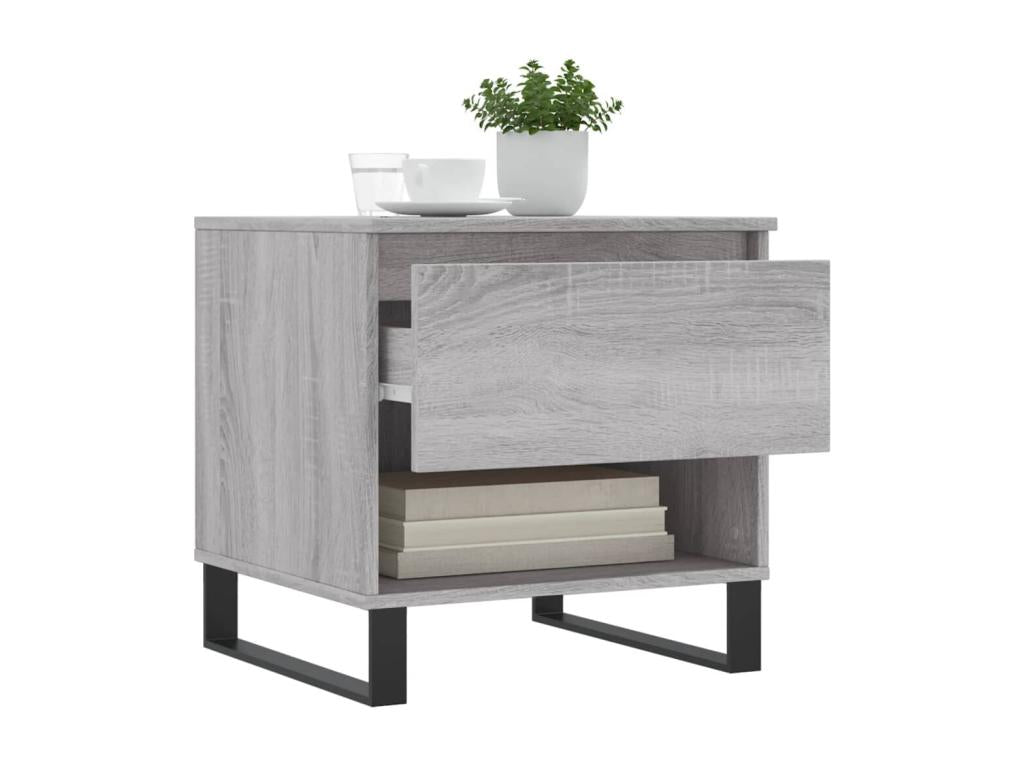 Tavolo basso Mobenze grigio 50x46x50 cm Mobenze d'ingénierie BZNO00285
