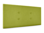 Mobenze Testiera in tessuto Mobenze con 2 Mobenzeées de boutons 110x50cm Litri 105 - Pistache MHFG16435