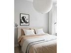 Testiera con bottoni similicuir beige 180x80 cm - Mobenze ZGQR49388