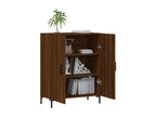 Credenza chêne marrone 69,5x34x90 cm Mobenze d'ingénierie FDDK71482