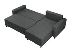Divano d'angolo Boislis 102 Blu Fonction de couchage bedding box 236x148x99cm GYDZ99820
