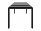 Tavolo da giardino 250x100x75 cm Verre trempé e resina intrecciata PFVE63380
