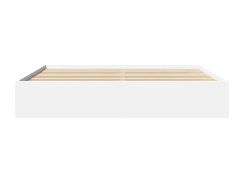 Struttura letto senza materasso bianco 200x200 cm bois d'ingénierie RTTR90193