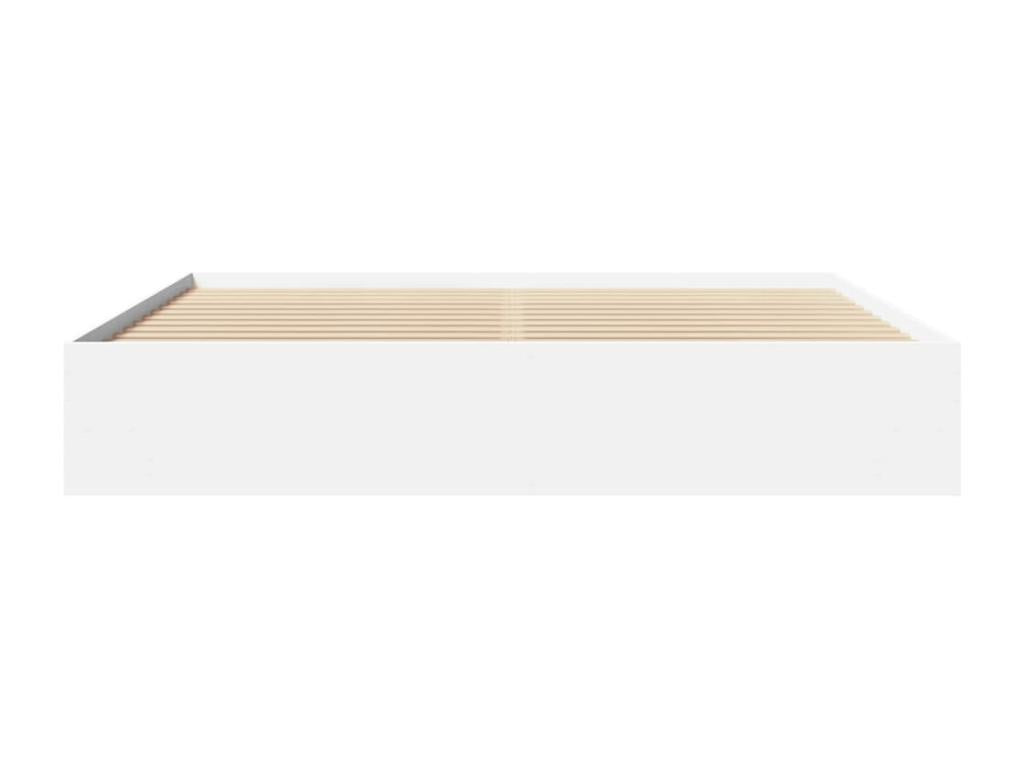 Materasso in legno ingegnerizzato bianco, 200 x 200 cm
