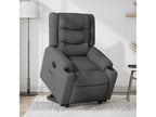 Poltroncina inclinabile Grigio foncé Tissu VMRL93877