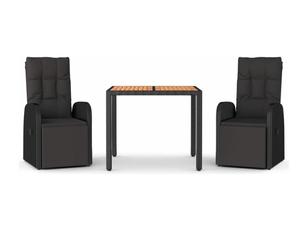 Completo da pranzo salone nero 57x133x90 cm 02 0014263 TFZU79750